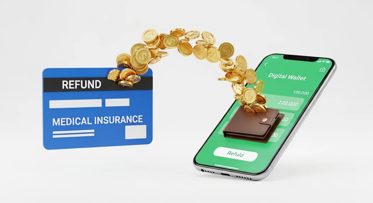 잠자고 있는 건강보험료 환급금, 왜 생길까요?