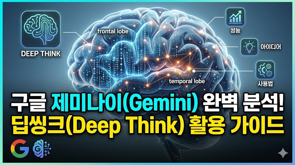 구글 제미나이(Gemini) 사용법 및 성능 완벽 분석: Deep Think 활용 가이드