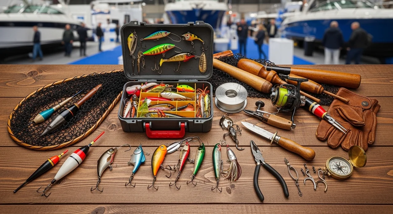 전시 품목 및 주요 볼거리 (보트, 요트, 낚시용품)