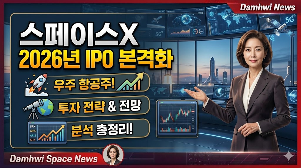 스페이스X 2026년 IPO 본격화, 우주 항공주 투자 전략 및 전망 분석