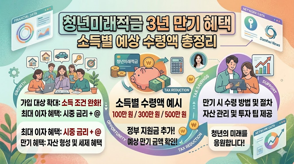 2026년 청년미래적금(3년 만기) 6월 출시