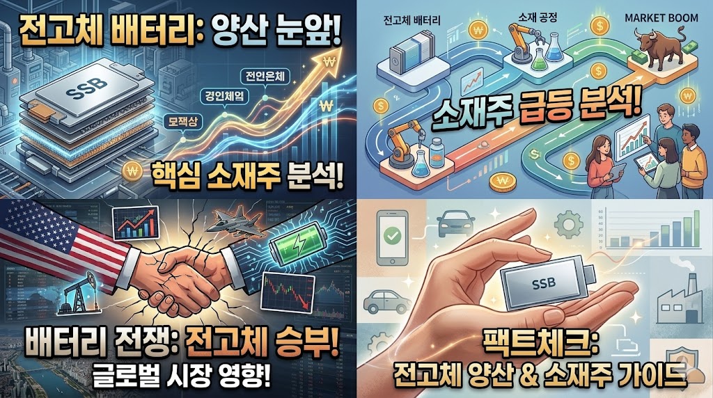 '전고체 배터리' 양산 가시화와 소재주 급등
