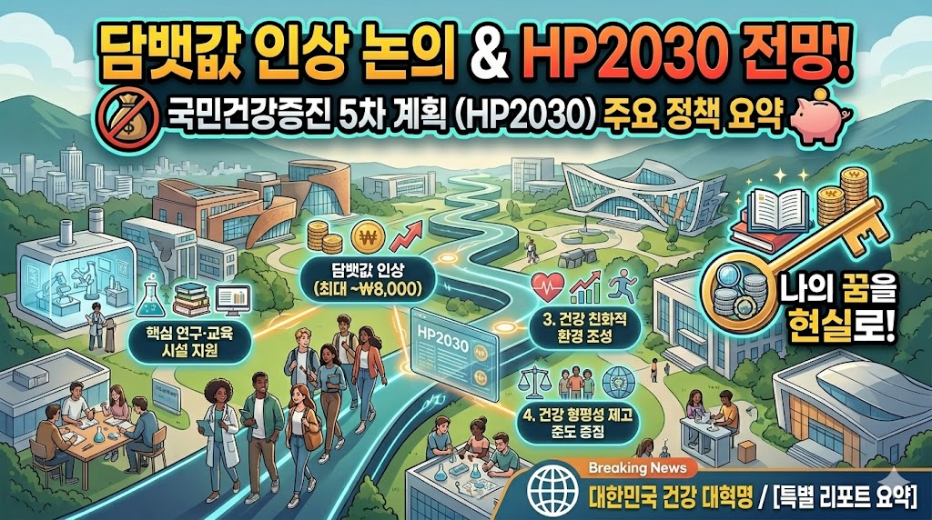 '담배 한 갑 1만 원' 시대, 정말 올 것인가?